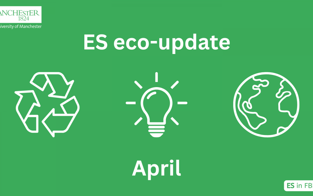 April Environmental Sustainability eco-update